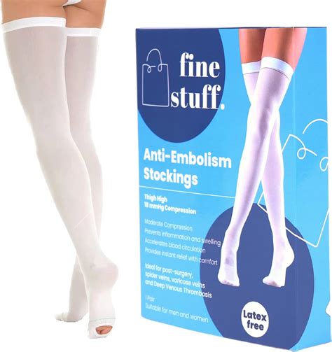 ted compression stockings thigh high